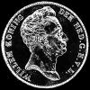 Wilhelm II Dutch Silver Guilder (Obverse)
