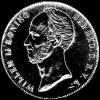 Wilhelm II Dutch Silver 2 and a Half Guilders (Obverse)