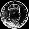 Edward VII Straits Settlements Silver 50 Cents (Obverse)