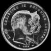 Christian IX Danish Silver 2 Kroner (Golden Wedding) (Obverse)