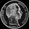 Christian IX Danish Silver 2 Kroner (Obverse)