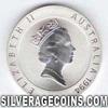Elizabeth II Australian Silver 10 Dollars Matte (Sarah Durack) (Obverse)