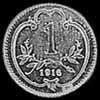 Franz Joseph I Austrian Bronze Heller (Reverse)