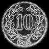 Franz Joseph I Austrian 10 Heller (Reverse)