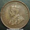 George V Australian Bronze Penny (Obverse)