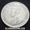 George V South African Silver Two and a Half Shillings (Obverse)