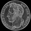 Leopold I Belgian Silver Half Franc (Obverse)