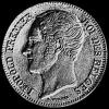 Leopold I Belgian Silver Half Franc (Obverse)