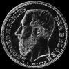 Leopold II Belgian Silver Franc (French) (Obverse)