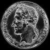 Leopold I Belgian Silver 2 Francs (Obverse)