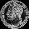 Leopold I Belgian Silver 5 Francs (Obverse)
