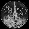 Kind Baudouin Belgian Silver 50 Francs (French) (Reverse)