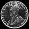George V Ceylon Silver 10 Cents (Obverse)