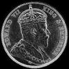 Edward VII Ceylon Silver 50 Cents (Obverse)