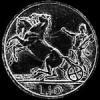 Victor Emmanuel III Italian Silver 10 Lire (*FERT*) (Reverse)