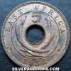 East African Bronze 5 Cents (Reverse)