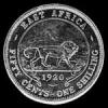 George V East African Silver 50 Cents (Reverse)