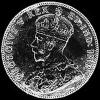 George V East African Silver Florin (Obverse)