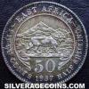 George VI East African Billon 50 Cents (Reverse)