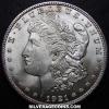 United States "Morgan" Silver Dollar (Obverse)