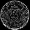Haakon VII Norwegian Silver 2 Kroner (Reverse)