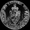 Haakon VII Norwegian Silver 2 Kroner (Constitution) (Obverse)