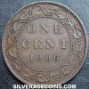 Edward VII Canadian Bronze Cent (Reverse)