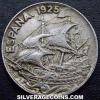 Alfonso XIII Spanish 25 Cents (Obverse)