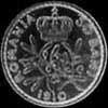 Carol I Romanian Silver 50 Bani (Reverse)