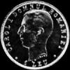 Carol I Romanian Silver Leu (40th Anniversary) (Reverse)