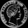 Otto Greek Silver 5 Drachmas (young head right) (Obverse)
