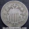 United States "Shield Nickel" 5 Cents (no rays) (Obverse)