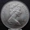 Elizabeth II British 25 New Pence (Diana and Charles) (Obverse)