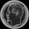 Napoleon III French Silver Franc (Louis-Napoleon) (Obverse)