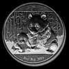 Chinese 10 Yuan 1 Ounce Silver Panda (Reverse)