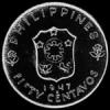 Philippine Silver 50 Centavos (Liberation) (Obverse)