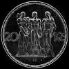 Czechoslovak Silver 20 Korun (Reverse)