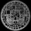 Czechoslovak Silver 20 Korun (Masaryk) (Obverse)
