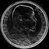 Czechoslovak Silver 20 Korun (Masaryk) (Reverse)
