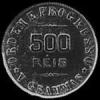 Brazilian Silver 500 Reis (Reverse)
