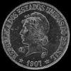 Brazilian Silver 1000 Reis (Obverse)