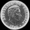 Colombian Silver 10 Centavos (Obverse)
