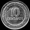 Colombian Silver 10 Centavos (type 1) (Reverse)