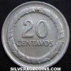 Colombian Silver 20 Centavos (Reverse)