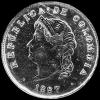 Colombian Silver 50 Centavos (.500) (Obverse)