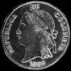 Colombian Silver 50 Centavos (Obverse)
