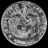 Colombian Silver 5 Decimos (long neck) (Reverse)