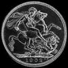 Edward VII British Gold Sovereign (Reverse)