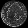 Dominican Billon 10 Centavos (Paris) (Reverse)