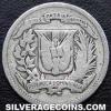 Dominican Silver 10 Centavos (Obverse)